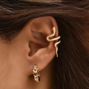🎀3 for $21🎀 Valentine Hoop and Cuff Earring